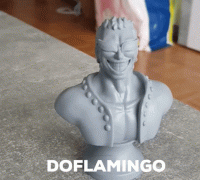 Donquixote Doflamingo 3d print statue - One Piece figurine 3D model 3D  printable