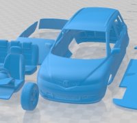 STL file Mazda Demio Car Keychain 🚗・3D printing model to