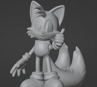 STL file Tails Sonic tails design 🧸・3D printer design to download・Cults