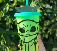 disney straw topper 3D Models to Print - yeggi