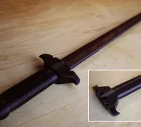 Collapsing Pirate Sword (Print In Place) by 3D Printing World, Download  free STL model