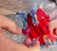 3D Printable PomPom maker by Chris