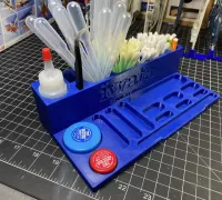 OBJ file Airbrush cleaning station for desktop airbrushes 🚉・3D