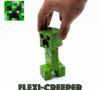Minecraft Baby Creeper by Shark_Byte, Download free STL model