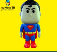 Fichier STL Figurine Superman Funko 🦸‍♂️・Modèle à imprimer en