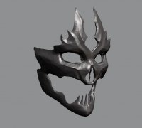 STL file noob saibot mask Version 2 🕹・3D print model to download・Cults
