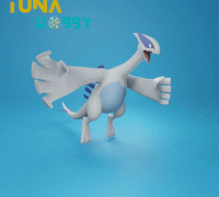 Free STL file Lugia - Pokemon (FREE) 🐉・3D printable design to download ・Cults