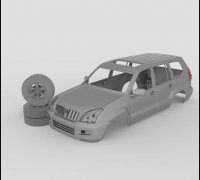Land Cruiser Overhead Console Airbag Man Gauge Adaptor 3D model 3D  printable