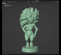 STL file Big mouth monster figurine. 👄・Template to download and 3D  print・Cults