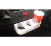 STL file Fiat Ducato cupholder/ Phone holder 📞・Design to download and 3D  print・Cults