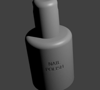 Nail polish storage box 3D model 3D printable