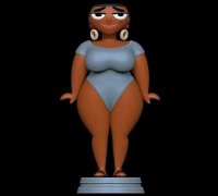 3D file Izzy - Total Drama ♀️・3D print model to download・Cults