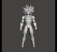 STL file Future Trunks SSJ Saiyan Armor 3D Model・3D print design to  download・Cults