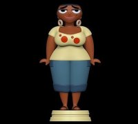 3D file Izzy - Total Drama ♀️・3D print model to download・Cults
