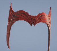 Scarlet Witch Headpiece - 3D Model by gsommer
