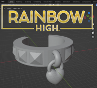 STL file RAINBOW HIGH DOLLS CLASSROOM, 🌈・3D printer model to download・Cults