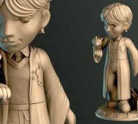 Funko Ginny Weasley 3D model 3D printable
