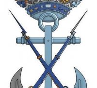 Portamonedas escudo Infantería de Marina