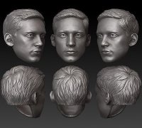 3D Printed Head sculpt Peter parker by Jomoji Custom & Review