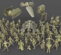 STL file Star wars legion clone specialists ⭐・3D printing design to  download・Cults