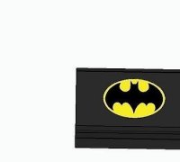 Batman - Porte clef métal logo Batman émaillé