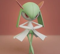 Pokemon Gardevoir 3D model 3D printable