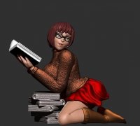 Adult, Velma Dinkley, 3d Printed, Resin