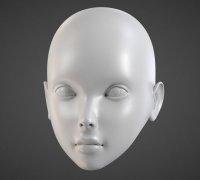 STL file Female Mannequin Head ♀️・3D print model to download・Cults