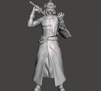 Kenshin Himura Standing 3D Printing Model STL Files