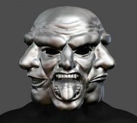 greek theater mask 3D Models to Print - yeggi