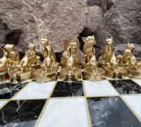 3D file Little Prince Chess - Rose - Queen・3D printable model to  download・Cults
