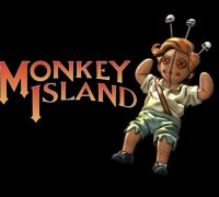 monkey island" Models Print -