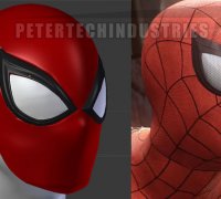 NEW Spiderman PS4 Faceshell Lenses Mask Spiderman Ps4 Insomniac Games -   UK