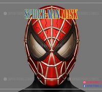 STL file Spider Man mask - Marvel comics 🕷️・3D printable model to  download・Cults