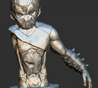 ANIME CHARACTER BOY SCULPTURE 3D PRINT MODEL 4