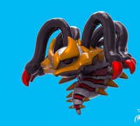 Giratina origin form - Pokemon 3D model 3D printable