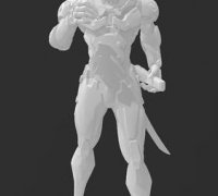 STL file overwatch_genji's Dragonblade 🗡️・Model to download and 3D  print・Cults