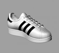 STL file 👟 Adidas Superstar 👟・3D printing model to download・Cults