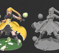 Darkness - Konosuba Anime - 3D Model Blender - 3D model by