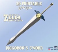 3D file Link Master Sword BOTW 🔗・3D printer design to download・Cults