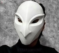 Fichier STL gratuit masque batman 🪖・Modèle pour imprimante 3D à