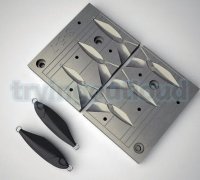 7-10-15 gram D Metal C Likeness Metal Jig Mold | 3D Print Model