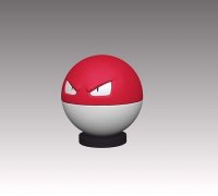 Pokemon Voltorb Electrode 3D model 3D printable