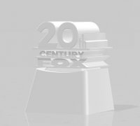 3D printing 3D printable 20th Century Fox logo • made with 20th・Cults