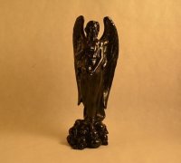 OBJ file A quiet place Death Angels bookends x2 📚・3D printer design to  download・Cults