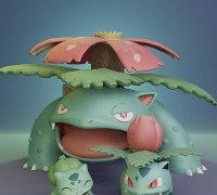 3D file Pokemon Quest - 002 Ivysaur 🐉・3D printing model to download・Cults