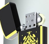 Zippo gas 3D model