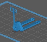 Free 3D file Working mini Handcart・Model to download and 3D print