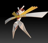 STL file Pokemon Ultra Beast Stakataka 🐉・3D printer design to  download・Cults