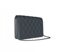 Chanel Vintage Black Quilted Lambskin Cosmetic Bag Train Case PNG Images &  PSDs for Download